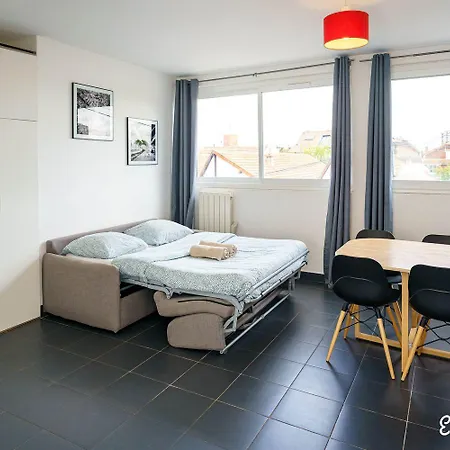 Apartmán Escale-marne Fr - 102 - Free Parking - Free Luggage Storage - Equipped - Linen Included - Washing Machine - 10mn Walk Metro 8 - Rer A - Panoramic View - From 1 To 4 Guests